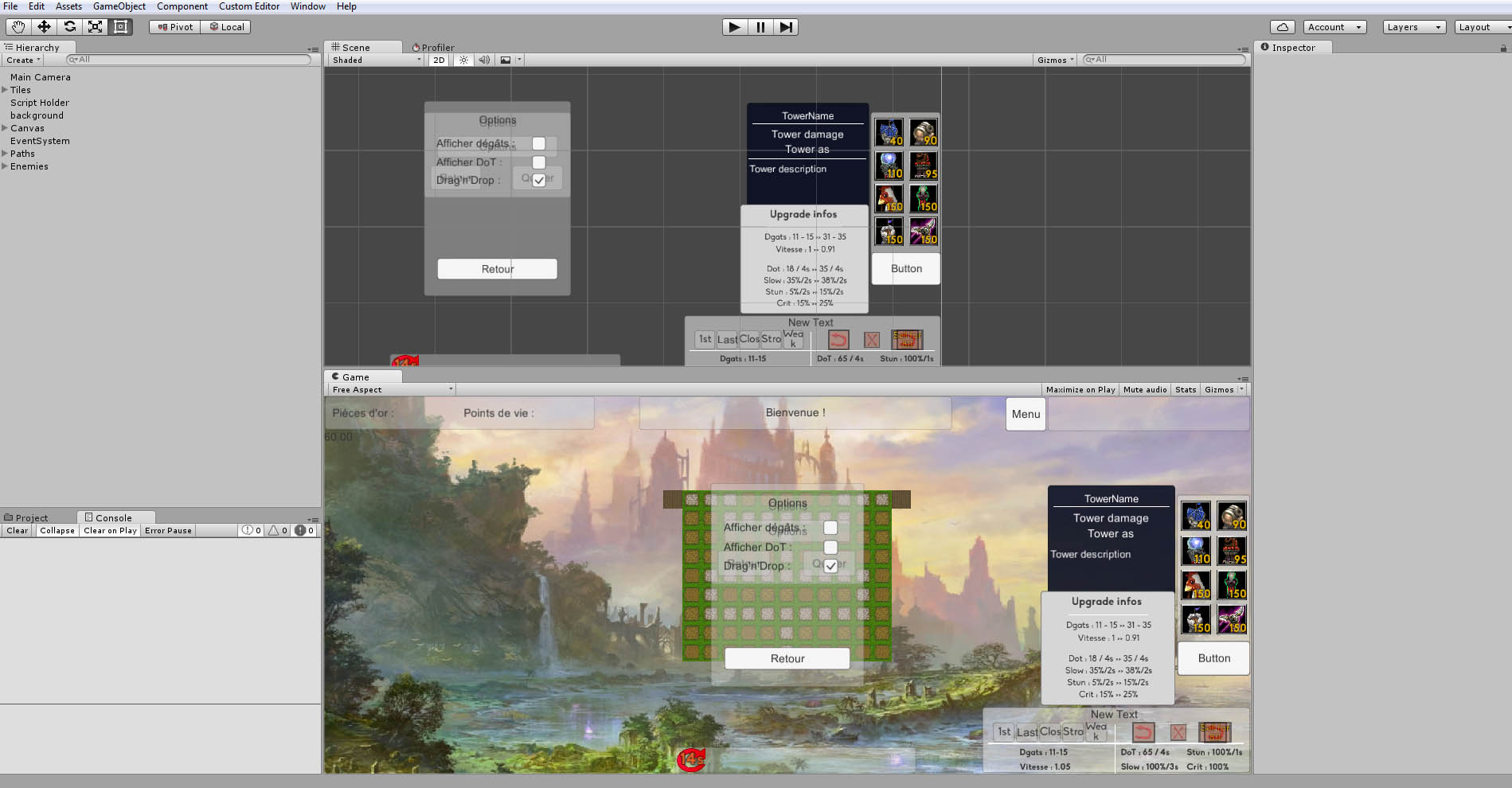 Image Jeu Tower Defense avec Unity3D